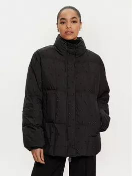 Пуховик стандартного кроя Vicolo, черный