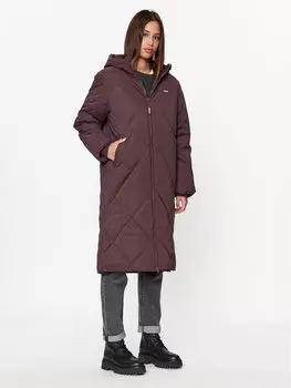 Пуховик стандартного кроя Wrangler, красный