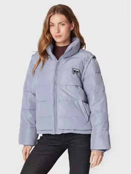 Пуховик стандартного кроя Wrangler, синий