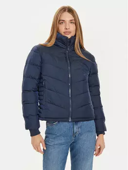 Пуховик стандартного кроя Wrangler, синий