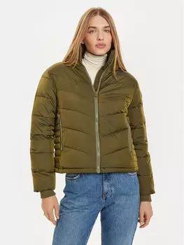 Пуховик стандартного кроя Wrangler, зеленый