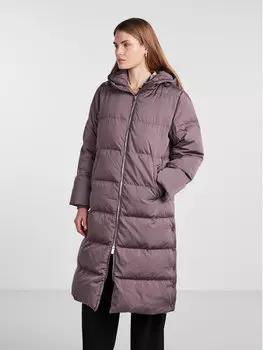 Пуховик стандартного кроя Yas, фиолетовый