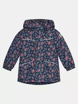 Пуховик стандартного кроя Zigzag, синий