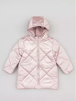 Пуховик стандартного кроя Zippy, розовый