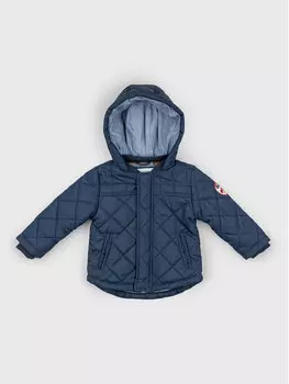 Пуховик стандартного кроя Zippy, синий