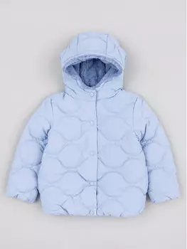 Пуховик стандартного кроя Zippy, синий