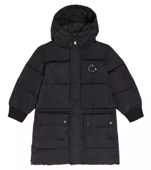 Пуховик Stella Mccartney Kids, черный