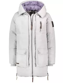 Пуховик Sublevel, светло-серый