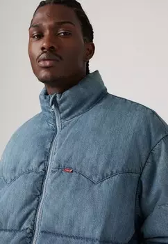 Пуховик SUPER PUFFER JACKET Levi's®, синий деним
