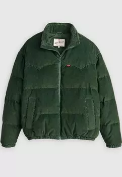 Пуховик SUPER PUFFER JACKET Levi's®, темно-зеленый