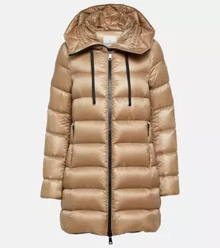 Пуховик suyen Moncler, бежевый
