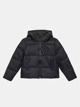 Пуховик свободного кроя 4F, черный