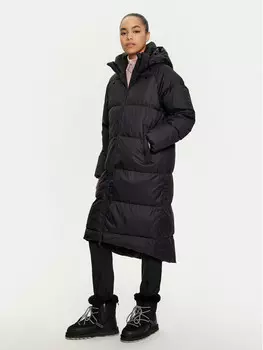 Пуховик свободного кроя 4F, черный