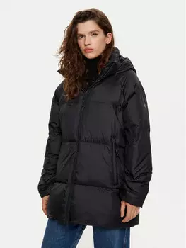 Пуховик свободного кроя 4F, черный
