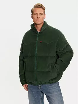 Пуховик свободного кроя A0726-0004 Levi'S, зеленый