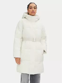 Пуховик свободного кроя Calvin Klein Jeans, экрю