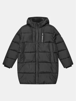 Пуховик свободного кроя Calvin Klein Jeans, черный
