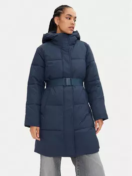 Пуховик свободного кроя Calvin Klein Jeans, синий