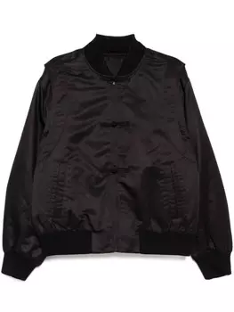 Пуховик свободного кроя CROQUIS, черный