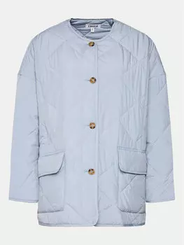 Пуховик свободного кроя Edited, синий