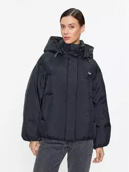 Пуховик свободного кроя Levi's, черный
