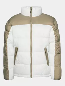 Пуховик свободного кроя Lindbergh, бежевый