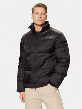 Пуховик свободного кроя Lindbergh, черный