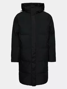 Пуховик свободного кроя Lindbergh, черный