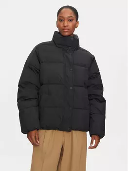 Пуховик свободного кроя Mustang, черный