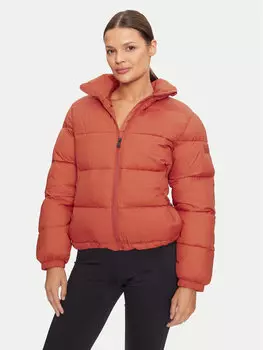 Пуховик свободного кроя Napapijri, оранжевый