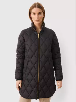 Пуховик свободного кроя Part Two, черный