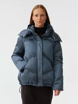 Пуховик свободного кроя Tatuum, синий