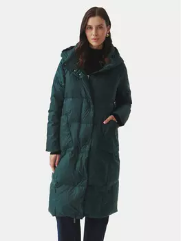 Пуховик свободного кроя Tatuum, зеленый