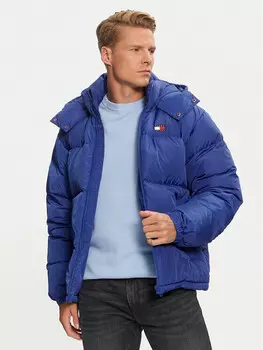 Пуховик свободного кроя Tommy Jeans, синий