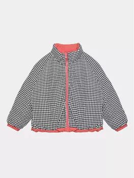 Пуховик свободного кроя United Colors Of Benetton, мультиколор