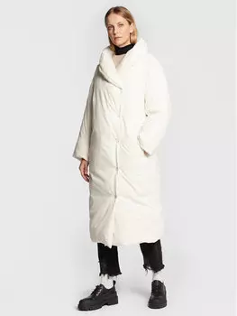 Пуховик свободного кроя Wrangler, белый