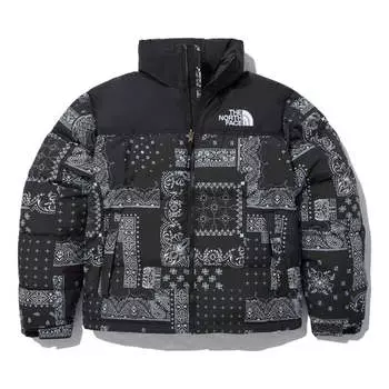 Пуховик THE NORTH FACE 1996 Nuptse Black Pattern