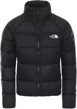 Пуховик The North Face "HYALITE", без капюшона, ветрозащитный, водоотталкивающий, дышащий и согревающий, черный
