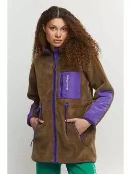 Пуховик TheJoggConcept., коричневый