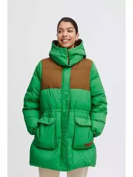 Пуховик TheJoggConcept., зеленый