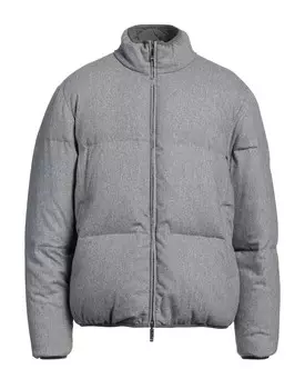 Пуховик Thom Browne, серый