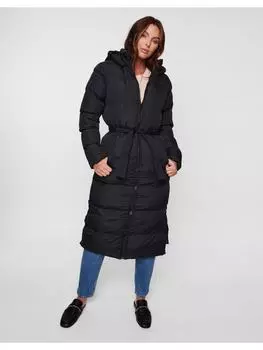 Пуховик Threadbare, черный