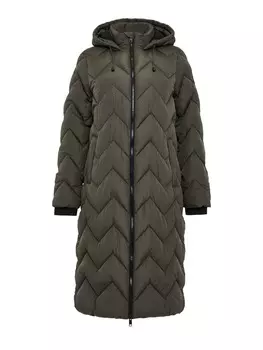 Пуховик Threadbare, хаки