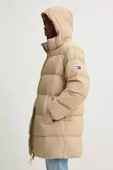 Пуховик Tommy Jeans, бежевый
