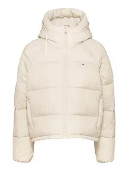 Пуховик Tommy Jeans, бежевый
