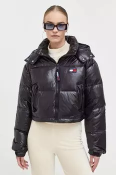 Пуховик Tommy Jeans, черный