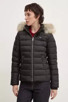 Пуховик Tommy Jeans, черный
