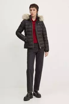 Пуховик Tommy Jeans, черный