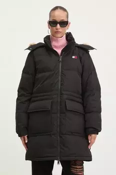 Пуховик Tommy Jeans, черный