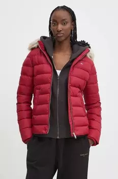 Пуховик Tommy Jeans, красный